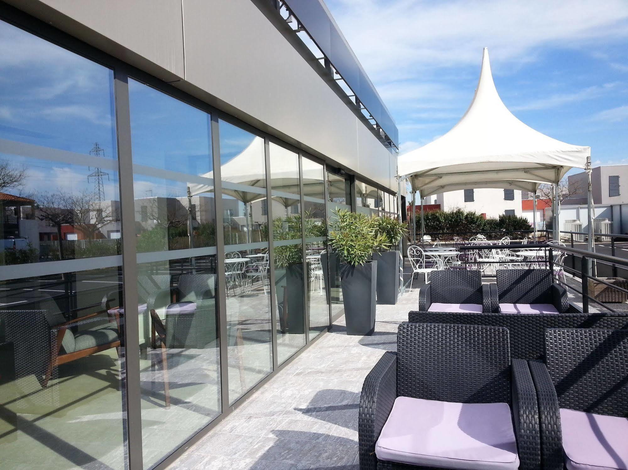 Brit Hotel Porte D'Espagne Perpignan Exterior foto